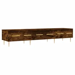 vidaXL TV-Schrank Räuchereiche 150x36x30 cm Holzwerkstoff
