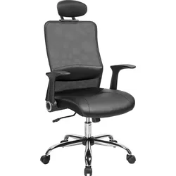 Chefsessel in Schwarz