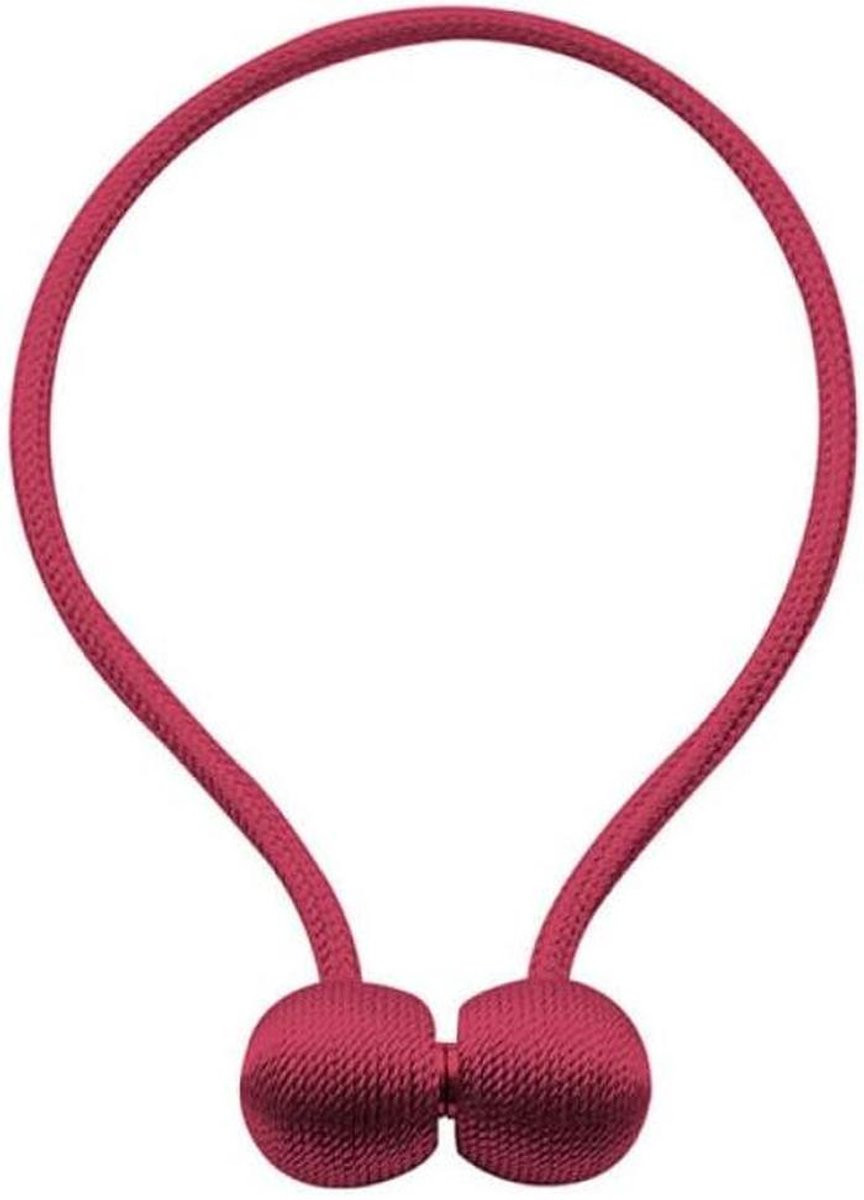 Gordijn Magneet Gesp Lanyard Venster Decoratie Bourgondië 48 cm