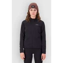 Mons Royale Quad Merino Fleecejacke black Gr. S