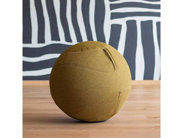 Sitzball DOTTO Ø 55cm Gold/Currygelb