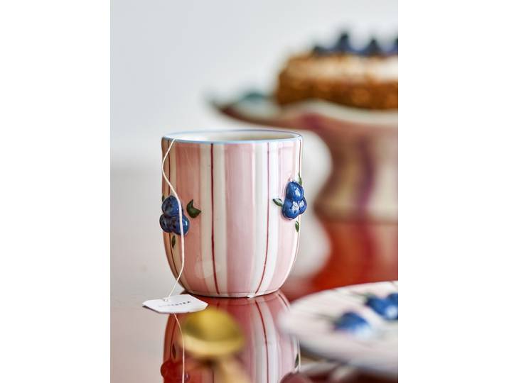Tasse Carry ensemble de 4 Ø 8cm Rose foncé