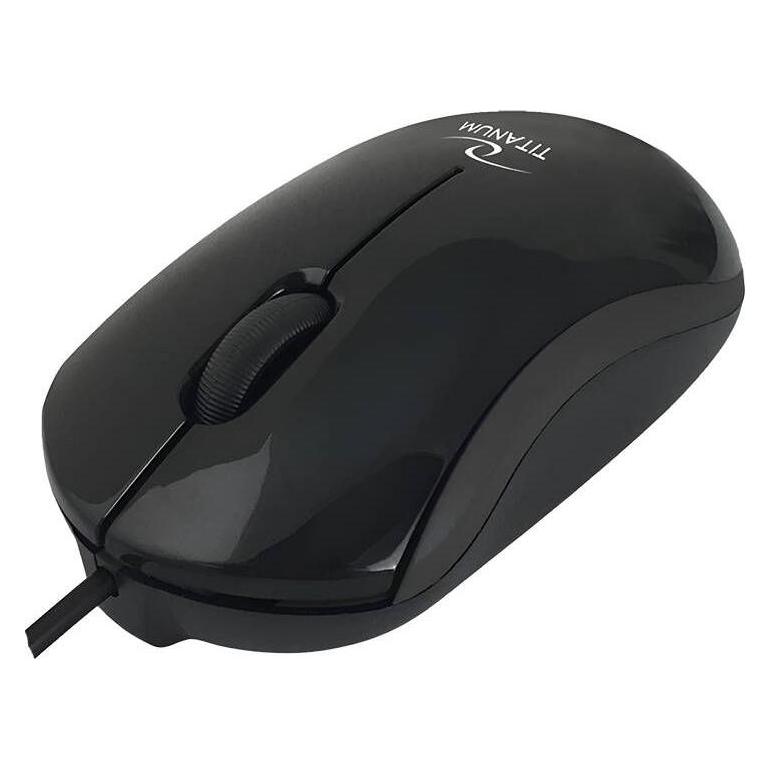 Esperanza TM125K Titanium Wired mouse (black) (Kabelgebunden) (TM125K)