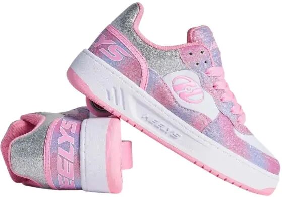 Roller Shoes Heelys Rezerve Low Pink/Rainbow (Pink - 13C)  - Pink;White - Size: 13C UK