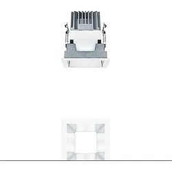 Zumtobel 60817903 LED Decken-Einbauleuchte P-INF Q100H 1000-940 LDO AL WH