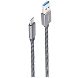 shiverpeaks Basic-S USB Kabel USB 3.2 Gen 2 (3.1 Gen 2) 2 m USB A USB C 10 Gbit/s Grau