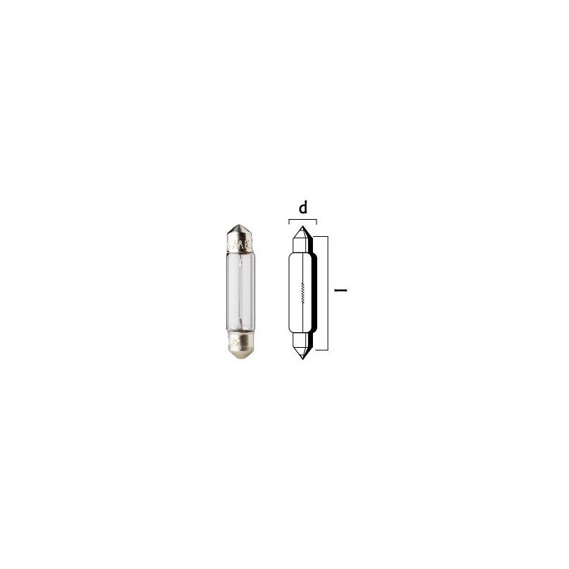 Ampoule Flosser navette 6V 1W/W5W
