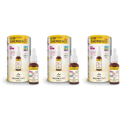 Bachblüten No.39 Emergency plus Tropf.z.Einnehmen x3 3x20 ml Tropfen zum Einnehmen