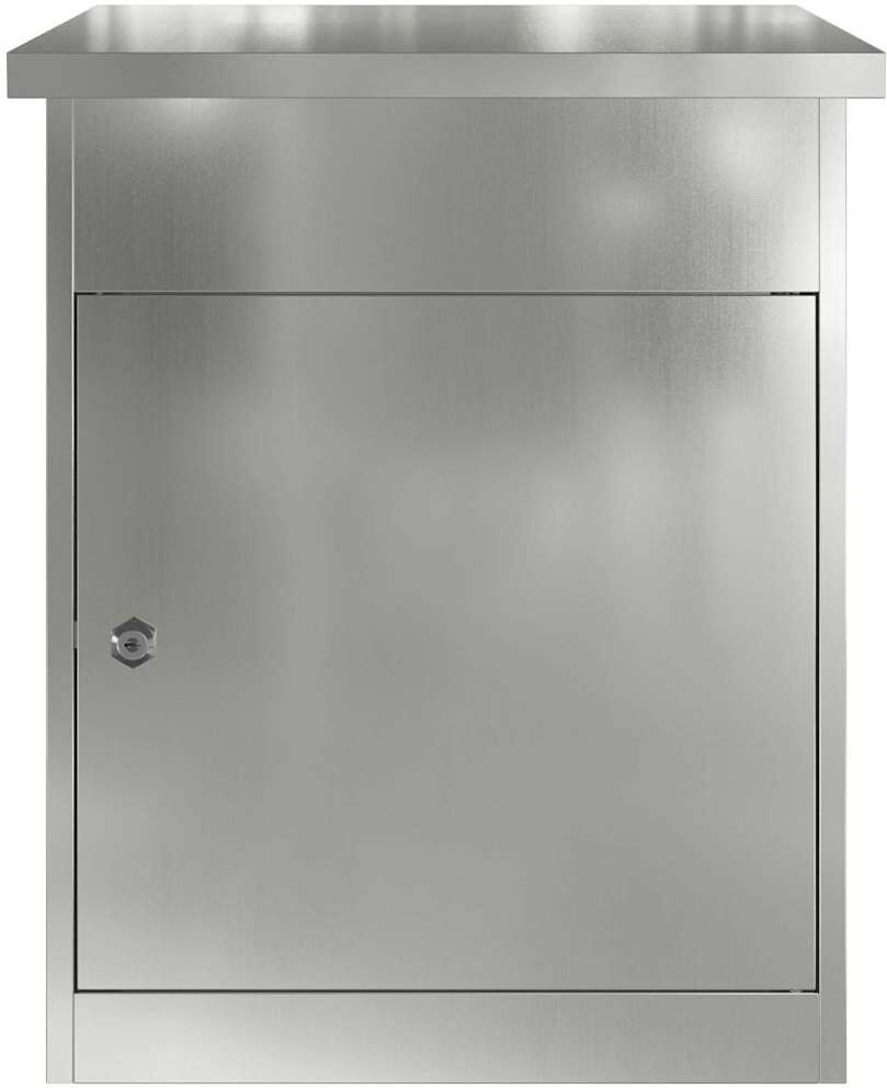 Brayden Studio Parcel Drop Box Gray
