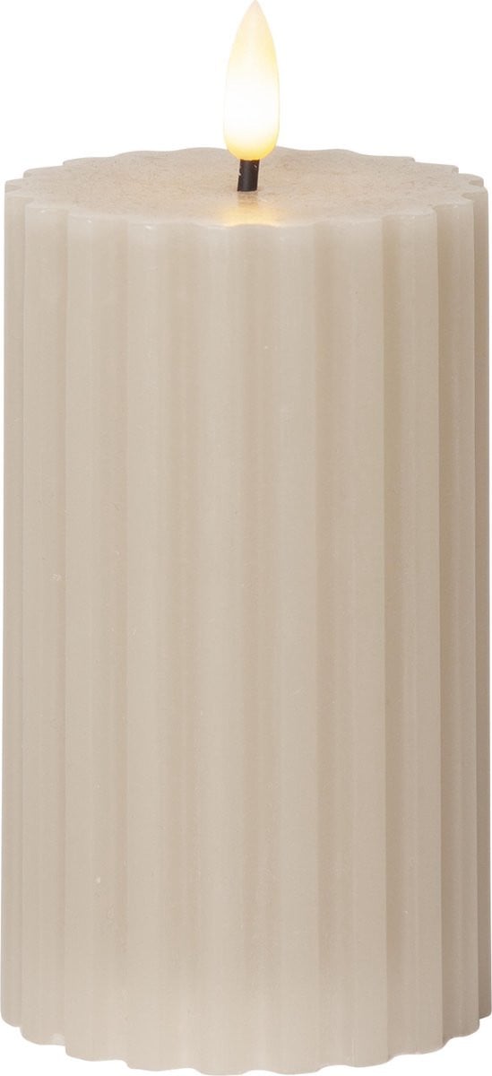 Star Trading LED blokkaars Flame Stripe bruin
