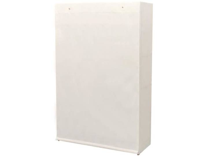 Garde-robe en tissu - ZERODIS - Modèle RE388 - 110 x 40 x 170 cm - Bois de pin - Style contemporain