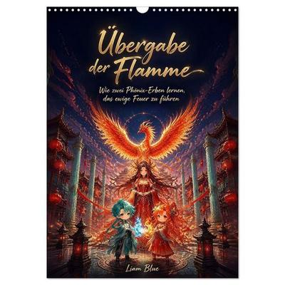 Übergabe der Flamme (Wandkalender 2027 DIN A3 hoch), CALVENDO Monatskalender
