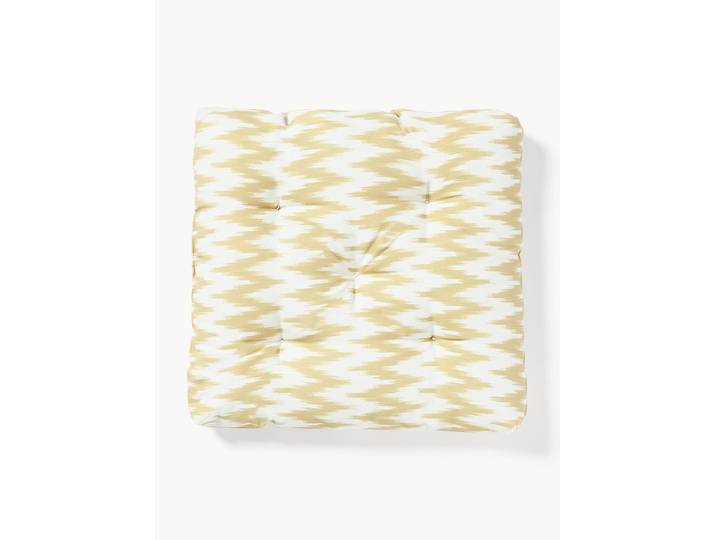 Coussin d'assise de jardin motif ikat Maillot