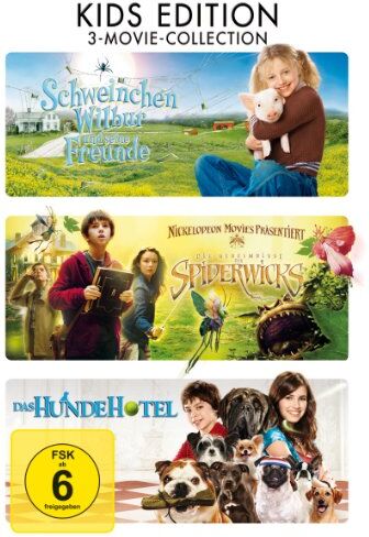 Gary Winick - Schweinchen Wilbur und seine Freunde / Die Geeimnisse der Spiderwicks / Das Hundehotel [3 DVDs] - Preis vom 15.10.2026 23:06:25 h