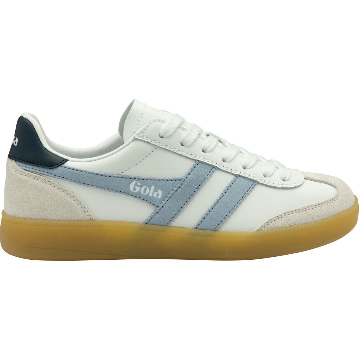 Gola Viper Leather Sneaker Women white/air/navy/gum (XE) 42 CLB744-XE-42-whiteairnavygum