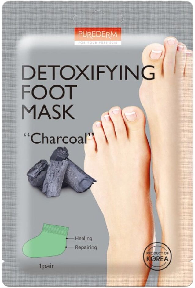 PUREDERM Detoxifying Foot Mask 1pair