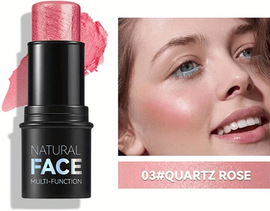 Inspire Essentials Cream Contour Stick Set With Bronzer Blush And Highlighter 03 Quartz Rose