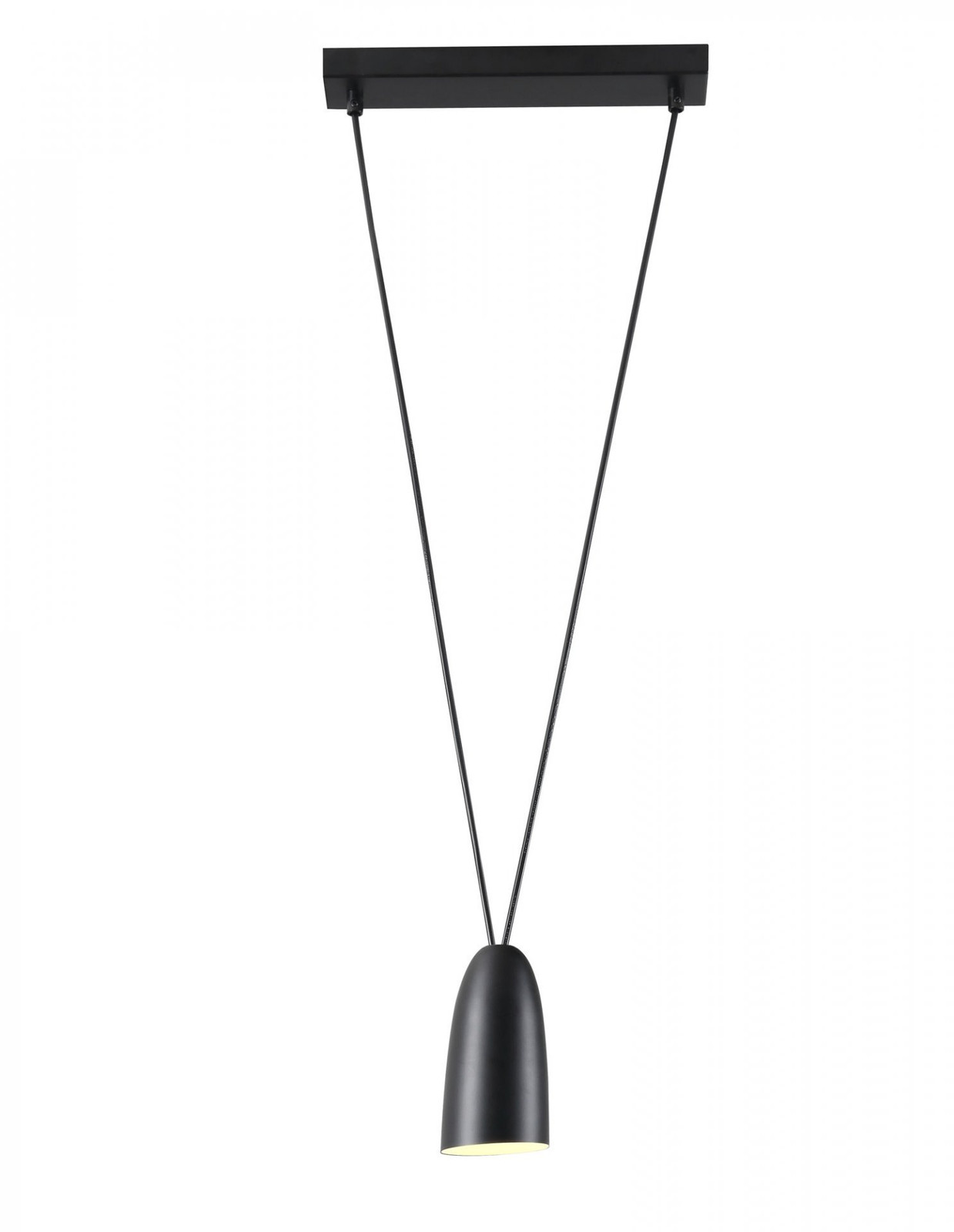 MaxLight SISTEMA P0400 Hanglamp Zwart