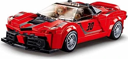 Sluban ModelBricks Roter italienischer Sportwagen