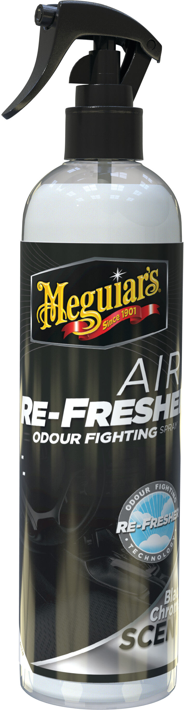 Meguiars Lufterfrischer ® Black Chrome Air Refresher Trigger (225 Ml) G250708eu 0.225l