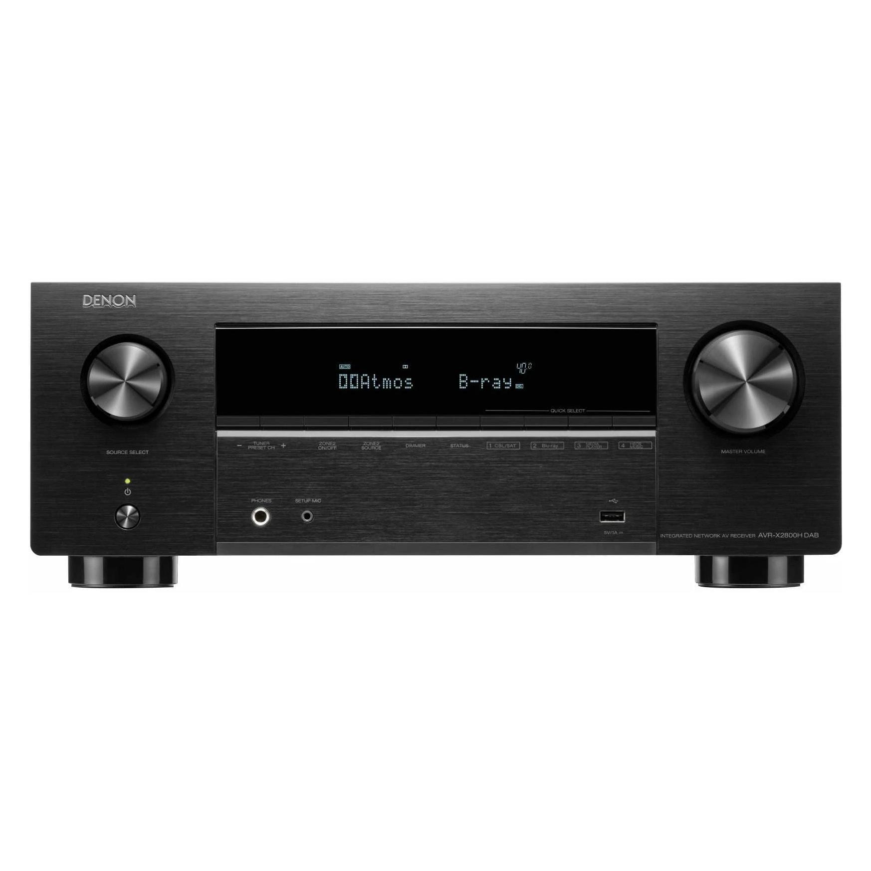 Denon AVR-X2800H (7.2 Kanal, AM, FM) (AVRX2800HBKE2)