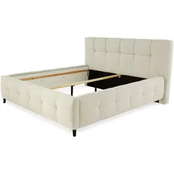 Polsterbett HARPER JACA (LF 180x200 cm) - Bezug: Stoff - LF 180x200 cm