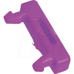 CSZCRS - LED Steckermarkierungsclips, DualBoot, 100 Stück, rosa