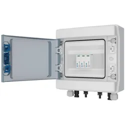 Eaton EP-501988 Photovoltaik DC Stringbox, 1x IN + 1x OUT, SPD Typ 1+2, MC4 Verbinder, IKA-1/8, für Außenanwendung unter Schutzdach