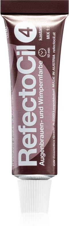 RefectoCil Eyelash and Eyebrow eyebrow and eyelash tint shade 4 Chestnut 15 ml