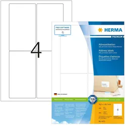 Herma, Etiketten, Etiketten