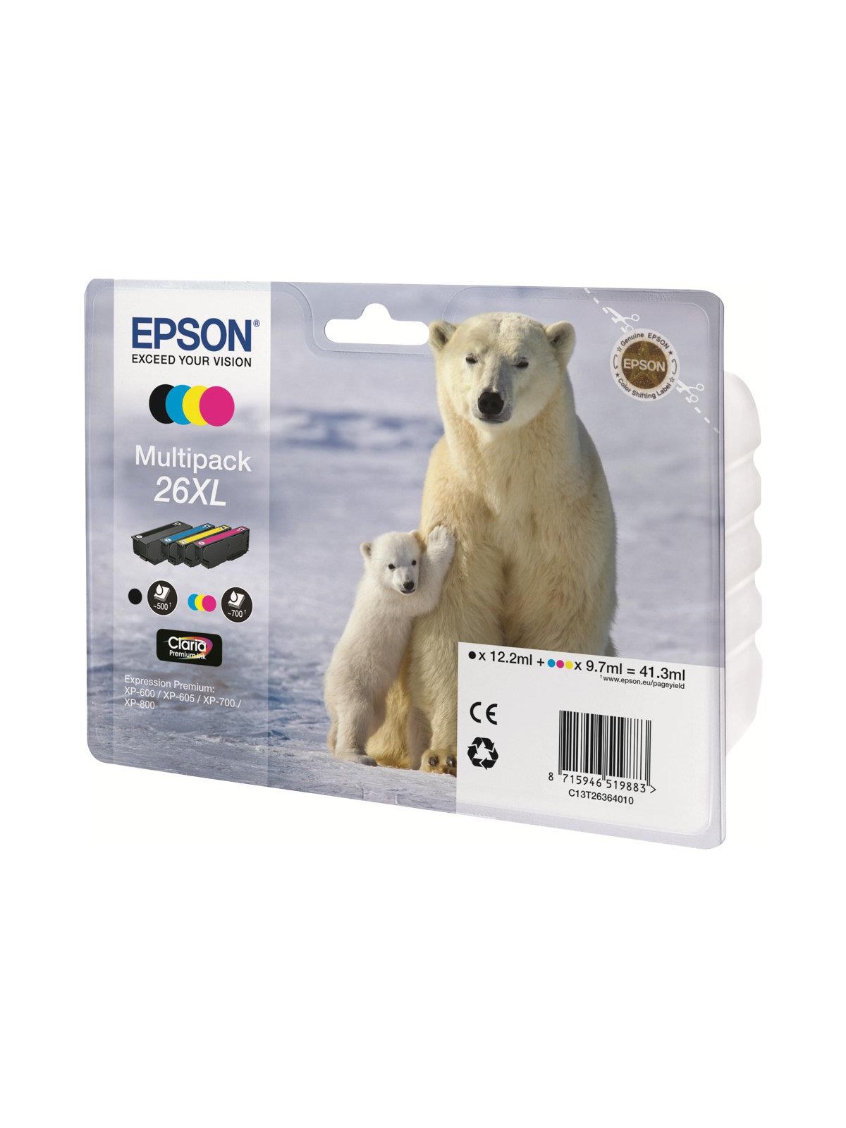 Epson 26XL Ink Cartridge Multi - CMYK