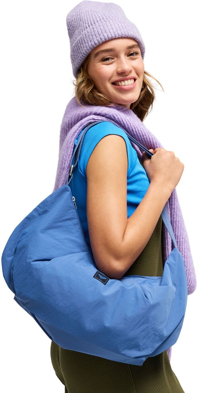 Schultertasche ROXY "Lazy Daze", Damen, blau (dutch blau), Kunstfaser, Taschen Schultertasche