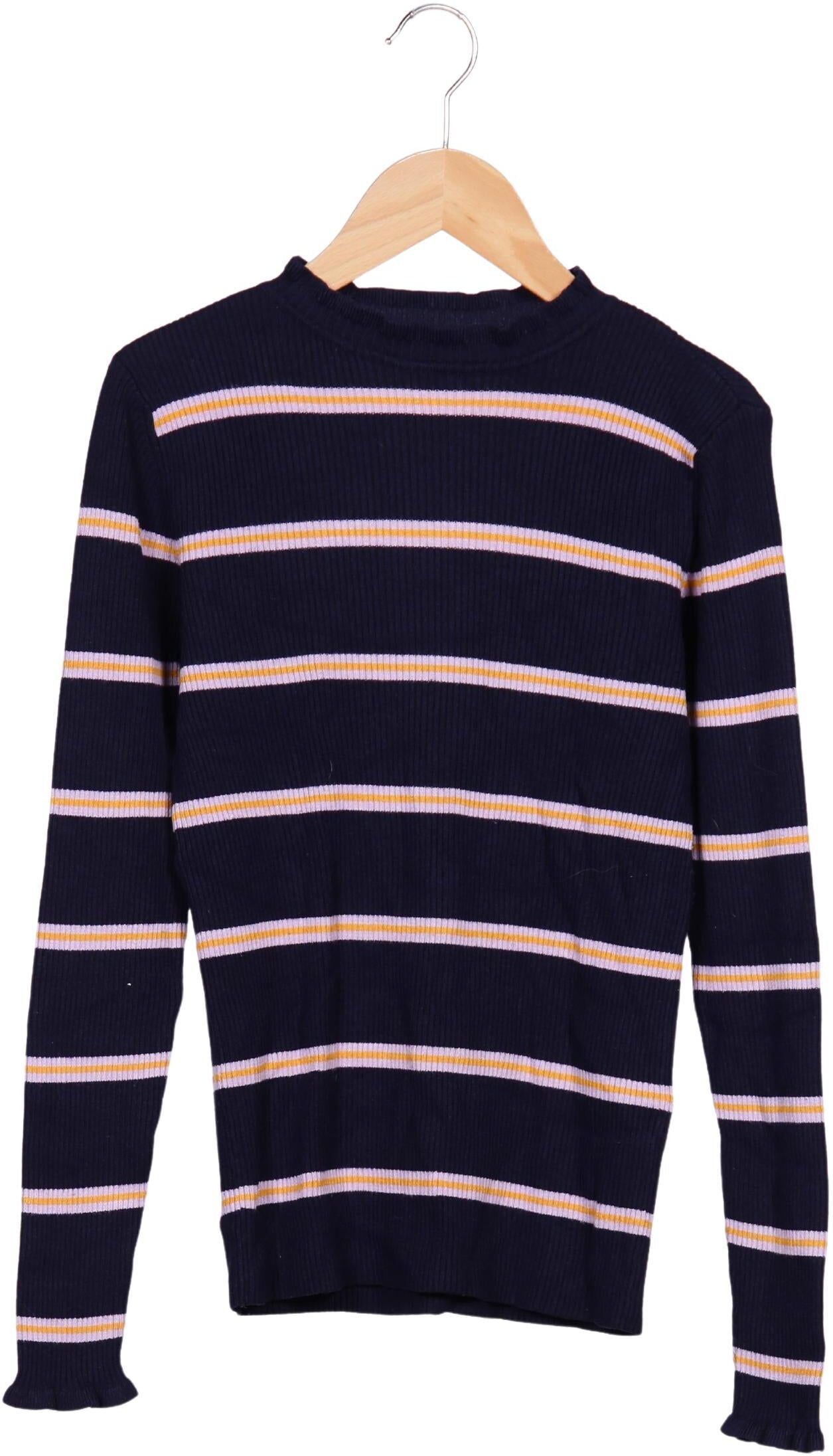 S. Oliver Mädchen Pullover, Marineblau, Gr. L, Viskose / Synthetik - Second Hand