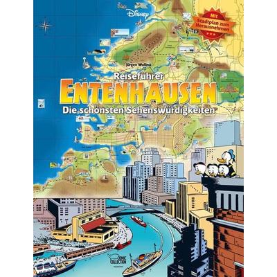 Reiseführer Entenhausen - Die schönsten Sehenswürdigkeiten, Gebundene Ausgabe von Jürgen Wollina, Egmont Comic Collection, 978-3-7704-0246-5