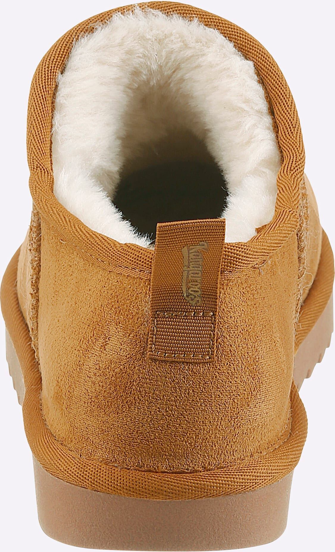 Stiefelette KANGAROOS, Damen, Gr. 42, braun (camel), Textil, Schuhe Stiefelette camel 42