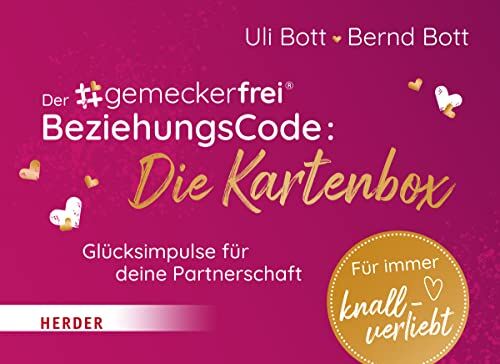 Uli Bott - Der #gemeckerfrei® BeziehungsCode: Glückskarten für deine Partnerschaft - Preis vom 13.10.2026 19:28:25 h