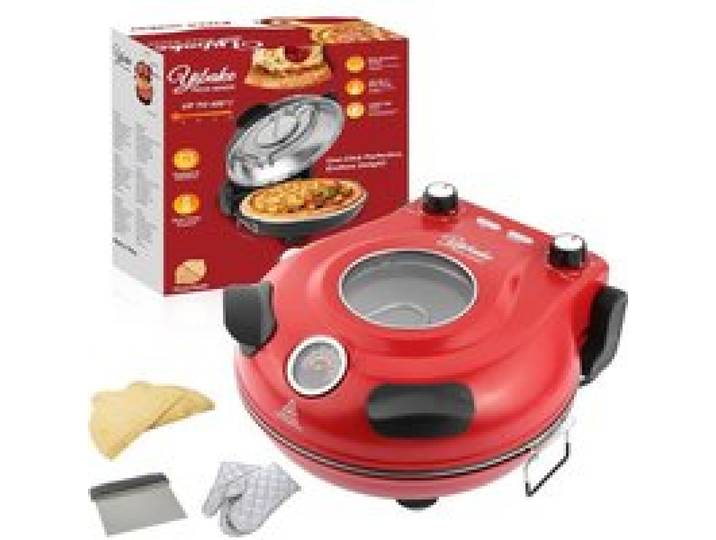 Four Pizza Electrique Cuit Une Pizza En 4 Minutes Pierre À Pizza De Φ 31Cm 420°C Four A Pizza 1200W Pelle À Pizza[PE318]