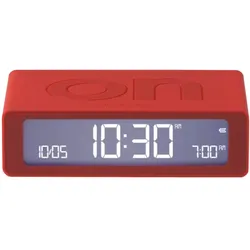 Lexon LR158R4 Digitalwecker Flip Mini Rot