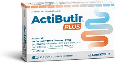CORTEX ITALIA Srl Cortex Italia, Actibutir Plus, 30 Capsule