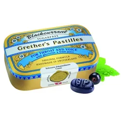 GRETHERS Blackcurrant Silber zf.Past.Dose 110 g