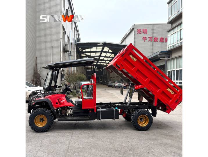 Nouvelle Arrivée 2026 Véhicule Utilitaire Tout-Terrain 4x4 6x6 ATV UTV 400cc pour la Récolte et le Transport Agricole
