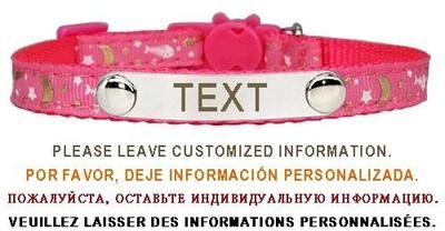 Uplift Picks Personalized Cat Collar With Safety Buckle And Engraved Nameplate 08 small