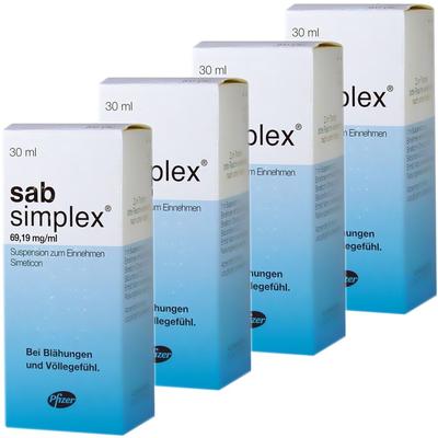 SAB simplex Suspension zum Einnehmen 4x30 ml