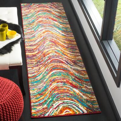 SAFAVIEH Aruba Mettie Boho Abstract Rug