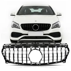 Kühlergrill Schwarz glänzend Panamericana GT passend für Mercedes-Benz CLA C117 2016-2019