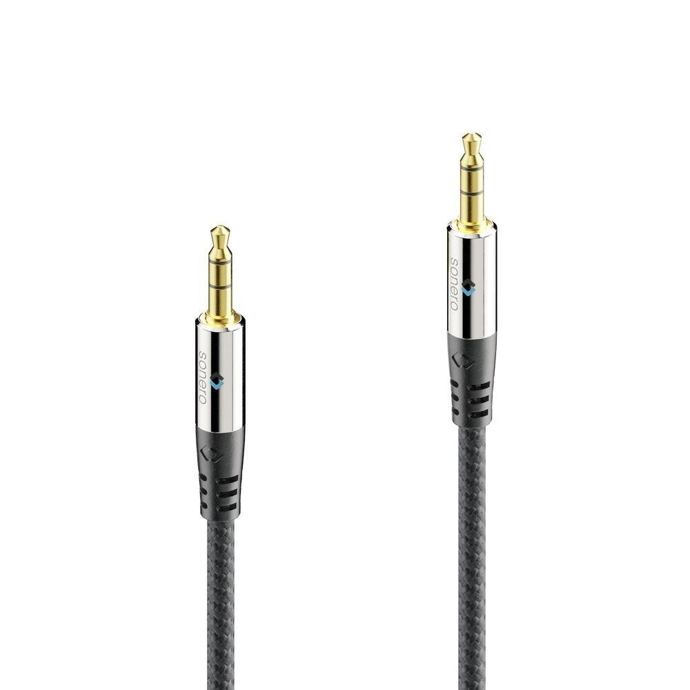 Sonero 3,5mm Audio Kabel Nylon 1,5m S-AC505-015