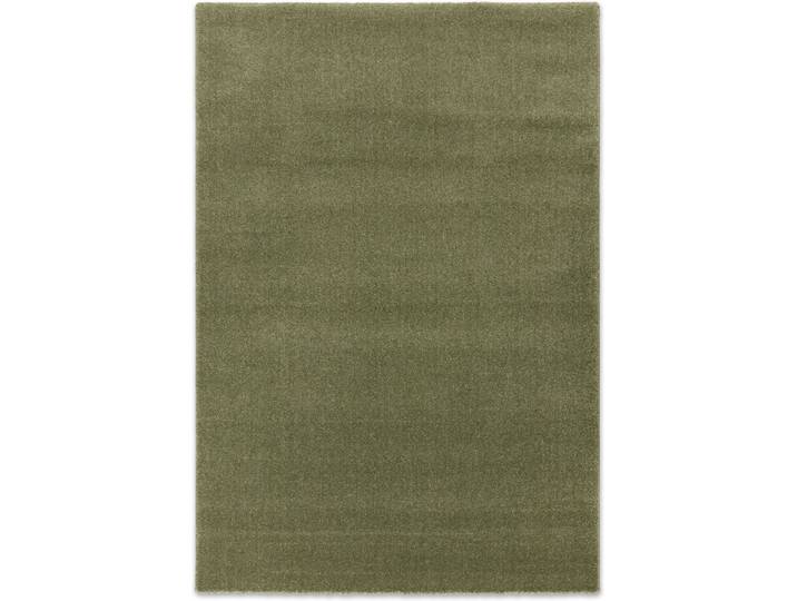 Teppich Pure 250 , grün, B:67cm H:21mm L:130cm, Polypropylen, SCHÖNER WOHNEN-KOLLEKTION, Teppiche, Teppich, Indoor, dichter robuster Teppich mit leichtem Glanz, Oeko-Tex