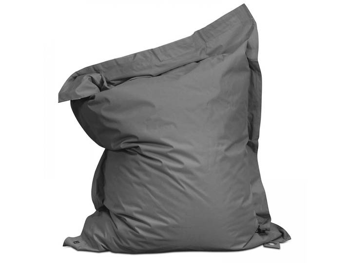 Oviala - Pouf extérieur XL imperméable coussin géant 140x120 cm