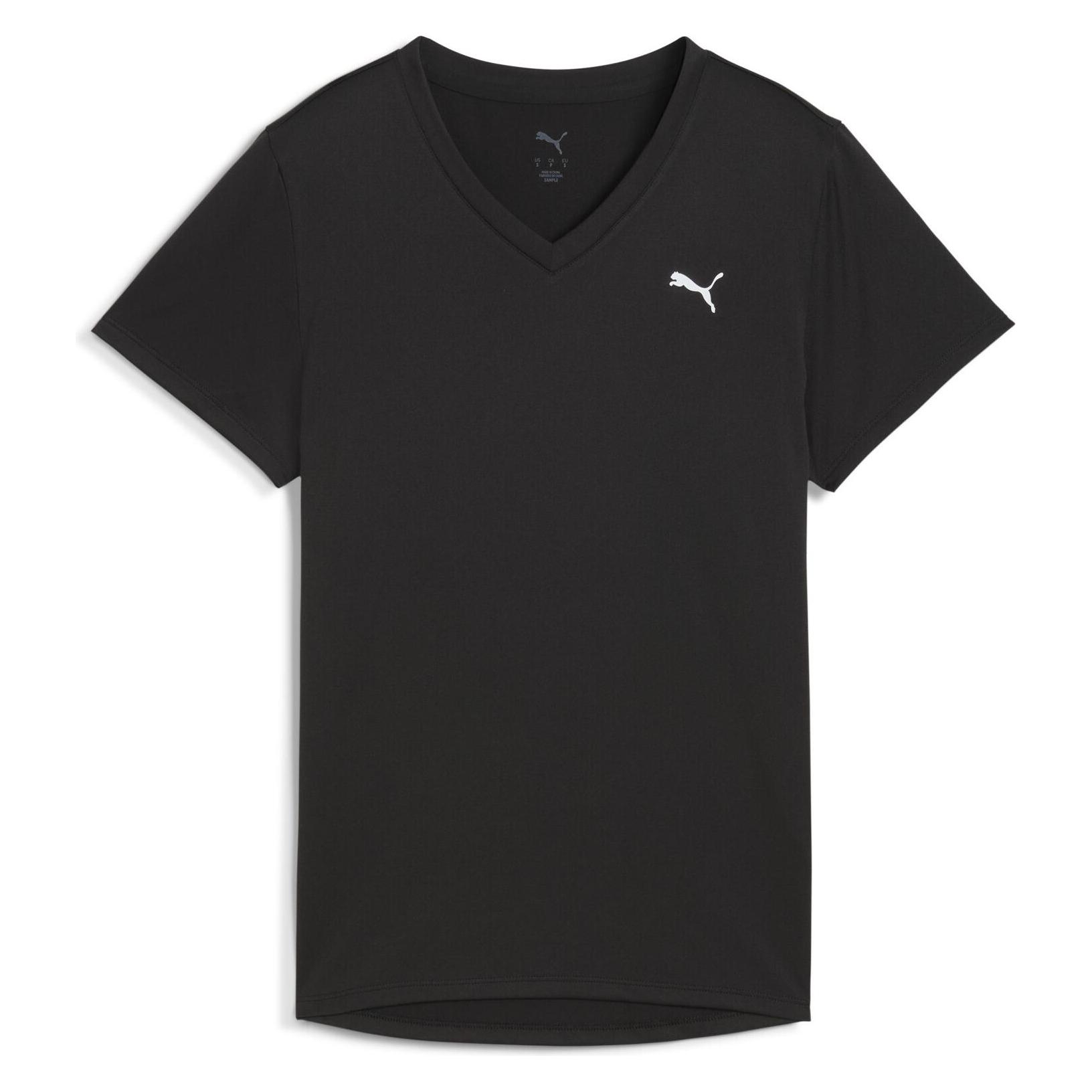 Puma W Tad Essential Vneck Tee (XXL) (525890)