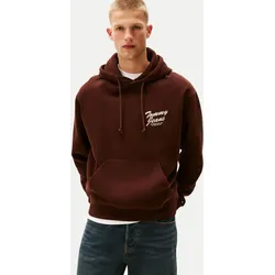 Relaxed-Fit Hoodie mit Print Braun S